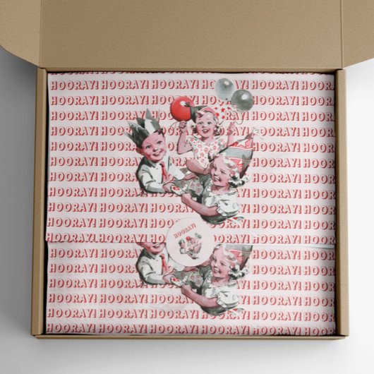 ヴィンテージ50sホレー！子供の誕生日パーティー 薄葉紙