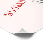 ヴィンテージ50s子供の誕生日ホテルへようこそ ポスター (コーナー)