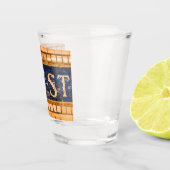 ヴィンテージ51通り、タイムズスクエア、マンハッタン、ニューヨーク ショットグラス (右)