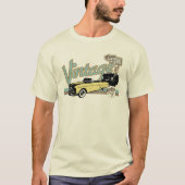 ヴィンテージ'53 Packardとトレーラー Tシャツ (正面)