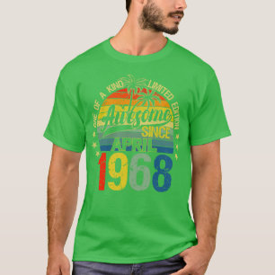ヴィンテージ54歳1968年4月デコレーション54B Tシャツ
