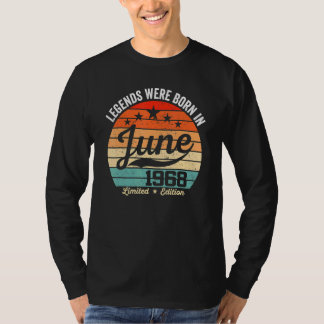 ヴィンテージ54誕生日レジェンド生まれは6月19日 Tシャツ