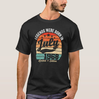ヴィンテージ54誕生日レジェンド生まれは7月19日 Tシャツ