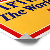 ヴィンテージ5thアベニューヨークシティトラベルポスター ポスター (角)