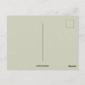 ヴィンテージ6羽の雛をボート復活祭 ポストカード (裏面)