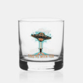 ヴィンテージ60のスタイル受け飛んでいる皿 ウイスキーグラス (裏面)