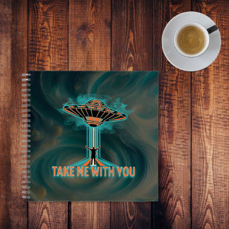 ヴィンテージ60のスタイル受け飛んでいる皿 ノートブック