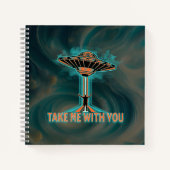 ヴィンテージ60のスタイル受け飛んでいる皿 ノートブック (正面)