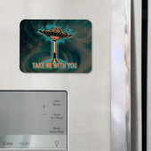 ヴィンテージ60のスタイル受け飛んでいる皿 マグネット