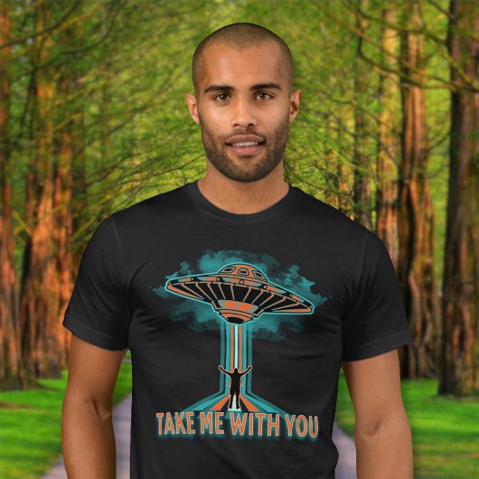 ヴィンテージ60のスタイル受け飛んでいる皿 Tシャツ