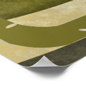 ヴィンテージ60年代70年代の愛の渦巻きラブレトロ ポスター (角)