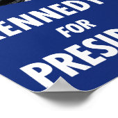 ヴィンテージ60sケネディ大統領 – 新しいリーダー ポスター (角)