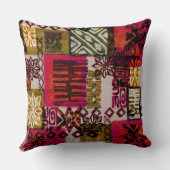 ヴィンテージ60sハワイアンバーククロススタイル枕 クッション (裏面)