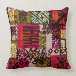 ヴィンテージ60sハワイアンバーククロススタイル枕 クッション