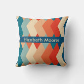 ヴィンテージ60sパターン クッション (裏面)