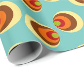 ヴィンテージ60s-70sパターン ラッピングペーパー (ロールコーナー)