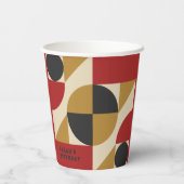 ヴィンテージ60s-70sパーティー飲み物用品 紙コップ (裏面)