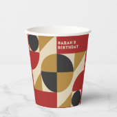 ヴィンテージ60s-70sパーティー飲み物用品 紙コップ (正面)