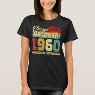 ヴィンテージ62誕生日素晴らし1960年10月以来1 Tシャツ