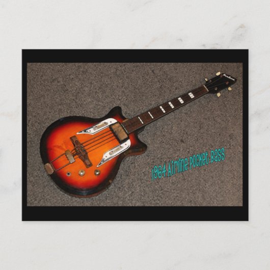 ヴィンテージ'64エアラインバスポストカード ポストカード (正面)