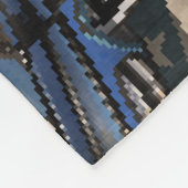 ヴィンテージ66号線懐かしいポスター。 フリースブランケット (角)