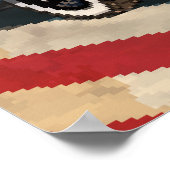 ヴィンテージ66号線懐かしいポスター。 ポスター (角)