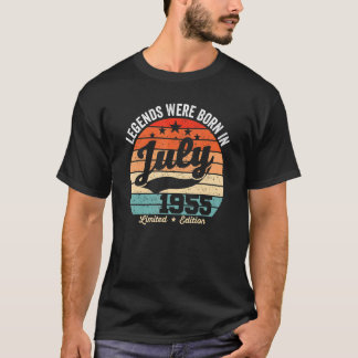 ヴィンテージ67誕生日レジェンドは7生まれ月19日に行われた Tシャツ