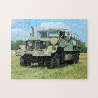 ヴィンテージ6x6 5トンの軍のトラックのパズル ジグソーパズル