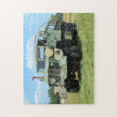 ヴィンテージ6x6 5トンの軍のトラックのパズル ジグソーパズル (縦)