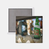 ヴィンテージ7アップボトル マグネット (正面/裏面)