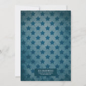 ヴィンテージ7月4日お祝い 招待状 (裏面)