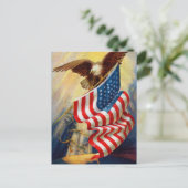 ヴィンテージ7月4日はがき シーズンポストカード (スタンド正面)