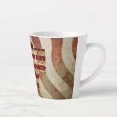 ヴィンテージ7月4日インディペンデンスデイデザイン カフェラテマグ (右)