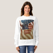 ヴィンテージ7月4日インディペンデンスデイデザイン スウェットシャツ (正面フル)