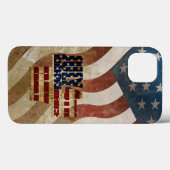 ヴィンテージ7月4日インディペンデンスデイデザイン Case-Mate iPhoneケース (裏面 (横))