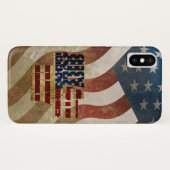 ヴィンテージ7月4日インディペンデンスデイデザイン Case-Mate iPhoneケース (裏面(横))