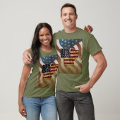 ヴィンテージ7月4日インディペンデンスデイデザイン Tシャツ (ユニセックス)