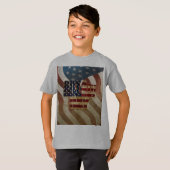 ヴィンテージ7月4日インディペンデンスデイデザイン Tシャツ (正面フル)