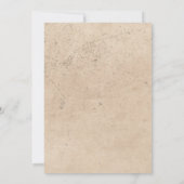 ヴィンテージ7月4日イーグルロゴ 招待状 (裏面)