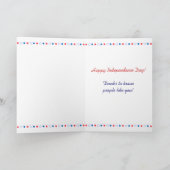 ヴィンテージ7月4日 シーズンカード (内部)