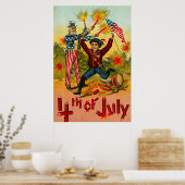 ヴィンテージ7月4日 ポスター (キッチン)