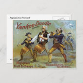 ヴィンテージ7月4日 ポストカード (正面/裏面)