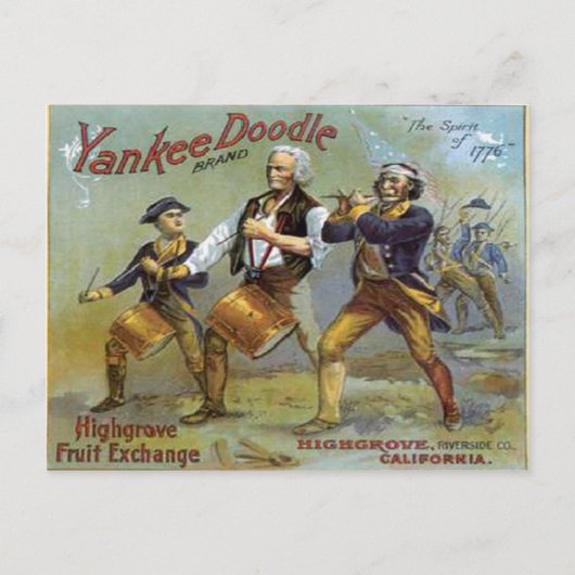 ヴィンテージ7月4日 ポストカード (正面)