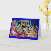 ヴィンテージ7月4日（金）グリーティングカード7 カード (黄色い花)