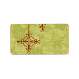 ヴィンテージ70のスタイルクリスマスラベル ラベル