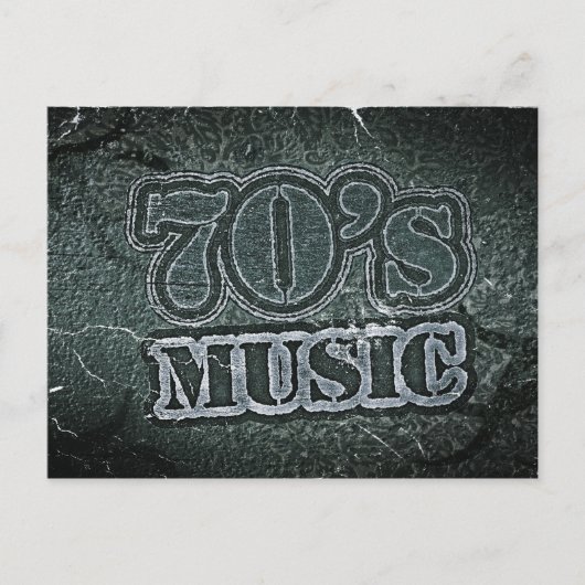 ヴィンテージ70の音楽 – はがき (正面)