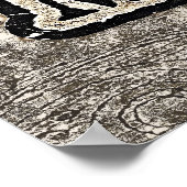 ヴィンテージ70の音楽 – ポスター (角)