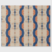 ヴィンテージ70年代のクリスマスラッピング紙 ラッピングペーパー (フラット)