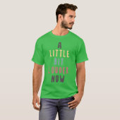 ヴィンテージ70年代の面白いデザイン A Little Bit Louder Now Tシャツ (正面フル)