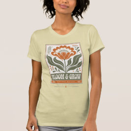 ヴィンテージ70年代スカンジナビアンフローラルTシャツ | ミッドセント Tシャツ